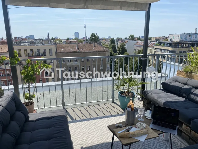 Tauschwohnung: Dachgeschosswohnung mit Dachterrasse in Prenzlauer Berg — photo 1